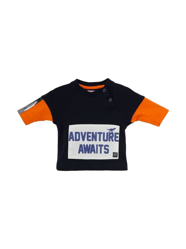 Boys Ls T Shirt With Chest Print